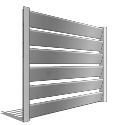 CAD Drawings BIM Models Ametco Manufacturing Corporation Phoenix Aluminum Fence Design System